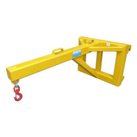 East West Engineering Quick Hitch Single Hook Point (Extended) Jib Attachment WLL 4000kg SHP-EXT