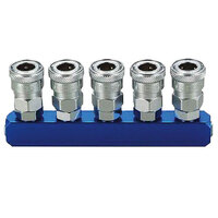 THB Manifold 5 Way Single Action Coupler SMX-5
