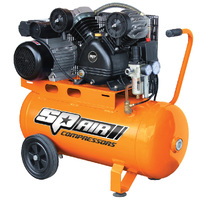 SP Tools 2.5hp Air Compressor - V-Twin Cast Iron Portable SP14