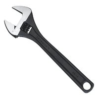 SP Tools 150mm Adjustable Wrench - Wide Jaw Premium - Black SP18058
