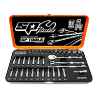 SP Tools 1/4" dr 6pt 35pc Metric Socket Set SP20116