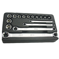 SP Tools 16pc E-Torx 3/8" Dr Socket & Spanner Set SP20210