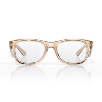 SafeStyle Classics Champagne Frame Clear Lens Safety Glasses