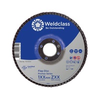 Weldclass 100mm 040 Grit Flap Disc TO-5002