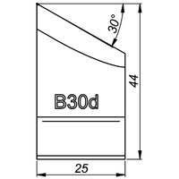 ITM External Tool Bit B30 30 Deg x 44mm High to Suit PRO5PB Beveller WAP-B05/B30D