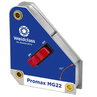 Weldclass MG22 110x95x25mm 90/45deg 35-40kg On-Off Magnets PROMAX MG20 Series WC-01885
