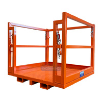 East West Engineering WLL 1000kg Order Picking Cage - Removable Back